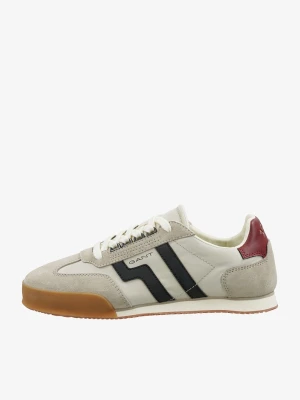 Męskie białe zamszowe sneakersy Baylle GANT