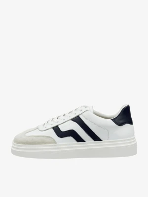 Męskie białe zamszowe sneakersy Cuzmoon GANT
