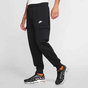 Męskie bojówki Nike Club Fleece - Czerń