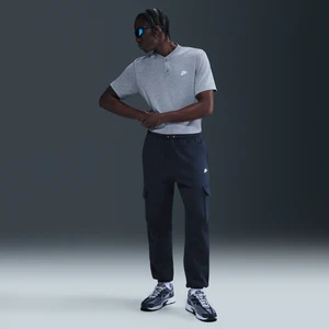 Męskie bojówki z dzianiny Nike Club - Niebieski