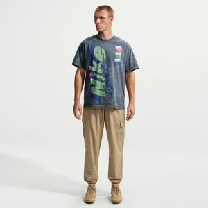 Męskie bojówki z tkaniny Nike Club - Brązowy