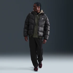 Męskie bojówki z tkaniny Nike Club - Czerń