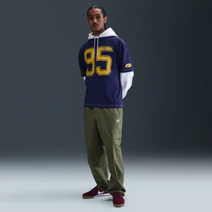 Męskie bojówki z tkaniny Nike Sportswear Club - Zieleń