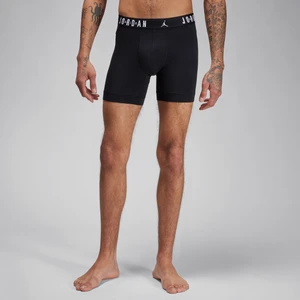 Męskie bokserki bawełniane Flight Core Jordan (3 pary) - Czerwony