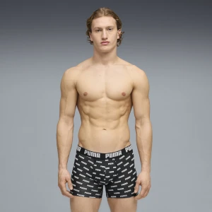 Męskie bokserki PUMA, 2 pary, Odzież, Czarny,