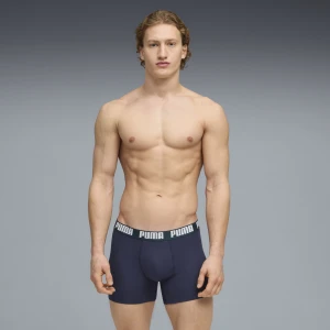 Męskie bokserki PUMA, 2 pary, Odzież, Zielony,