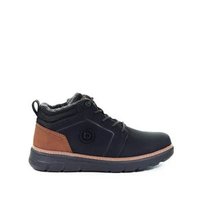 Męskie botki czarne Bugatti 331AP0305000-1000