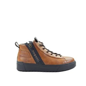 Męskie botki koniakowe Bugatti 321AU8305000-6300