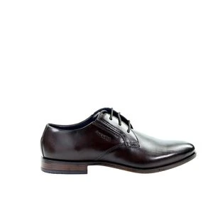 Męskie brązowe wizytowe obuwie Bugatti 311AFY021100-6100