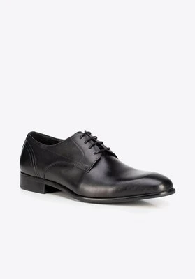 Męskie buty derby skórzane proste Wittchen