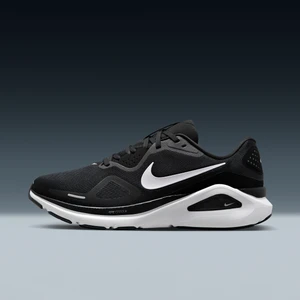 Męskie buty do biegania po asfalcie Nike Structure 26 (bardzo szerokie) - Czerń