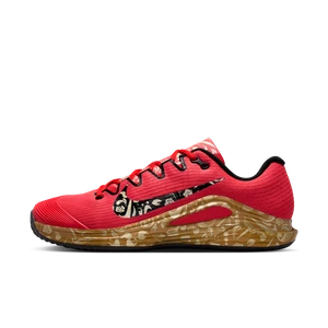 Męskie buty do tenisa na korty ziemne Nike Zoom Vapor 12 PRM - Czerwony