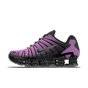 Męskie buty personalizowane Nike Shox TL By You - Fiolet