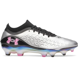 Męskie buty piłkarskie korki Under Armour UA Magnetico Elite 6 RCS FG - srebrne