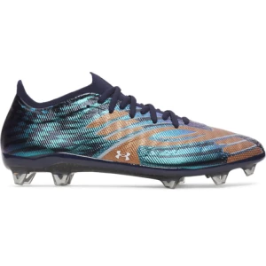Męskie buty piłkarskie korki Under Armour UA Shadow Elite 4 Mach FG - granatowe
