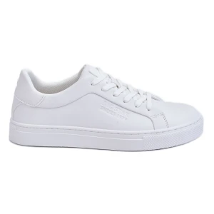 Męskie Buty Sportowe Memory Foam Big Star LL174193 Białe