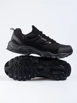 Męskie buty trekkingowe Aqua Softshell DK czarne