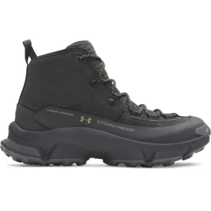 Męskie buty trekkingowe Under Armour Charged Expanse Mid LTHR WP - szare