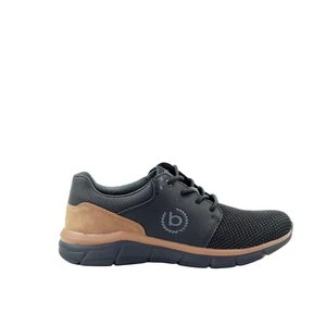 Męskie czarne półbuty Bugatti 341AFA016900-100