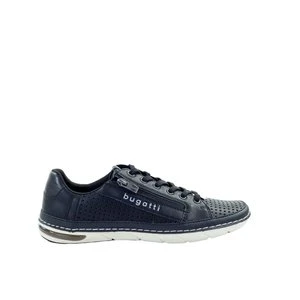 Męskie czarne sneakersy Bugatti 321ASG055000-1000