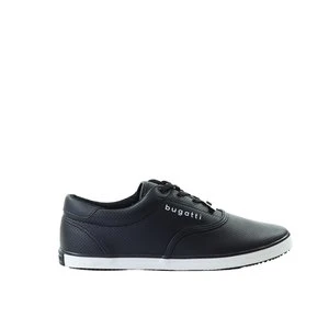 Męskie czarne trampki Bugatti 321AFH015000-1000