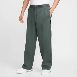Męskie dopasowane spodnie z dzianiny Nike Tech - Zieleń