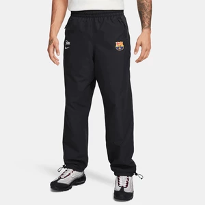 Męskie dresowe spodnie piłkarskie Nike FC Barcelona x Patta - Czerń