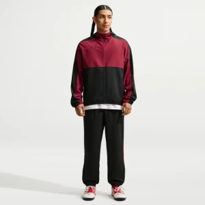 Męskie dresowe spodnie piłkarskie z tkaniny Dri-FIT Nike Strike - Czerń