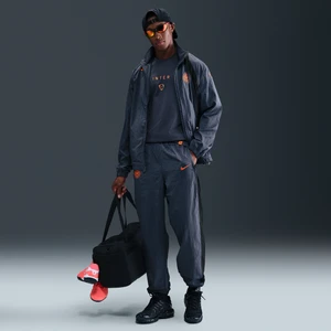 Męskie dresowe spodnie piłkarskie z tkaniny Nike Total 90 Inter Mediolan (wersja trzecia) - Niebieski