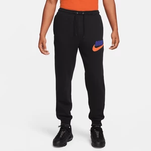 Męskie dzianinowe joggery Nike Club Fleece - Czerń