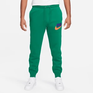 Męskie dzianinowe joggery Nike Club Fleece - Zieleń