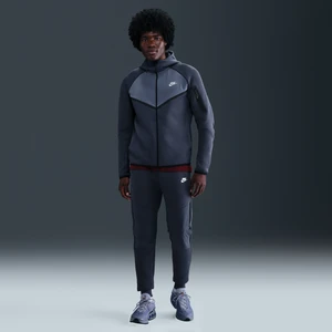 Męskie dzianinowe joggery Nike Tech - Niebieski