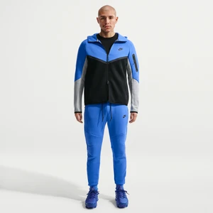 Męskie dzianinowe joggery Nike Tech - Niebieski