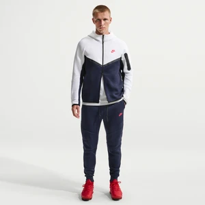 Męskie dzianinowe joggery Nike Tech - Niebieski