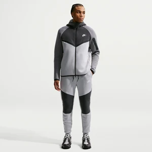 Męskie dzianinowe joggery Nike Tech - Szary