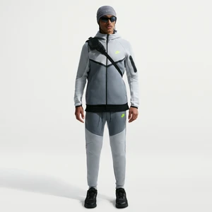 Męskie dzianinowe joggery Nike Tech - Szary