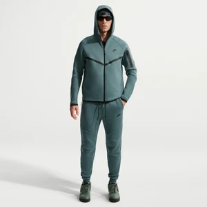 Męskie dzianinowe joggery Nike Tech - Szary