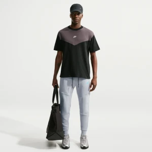 Męskie dzianinowe joggery Nike Tech - Szary