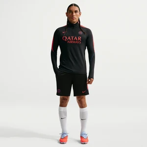 Męskie dzianinowe spodenki piłkarskie Nike Dri-FIT Paris Saint-Germain Strike - Czerń