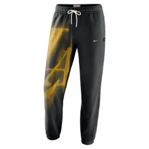 Męskie dzianinowe spodnie do koszykówki Los Angeles Lakers Standard Issue - Czerń Nike