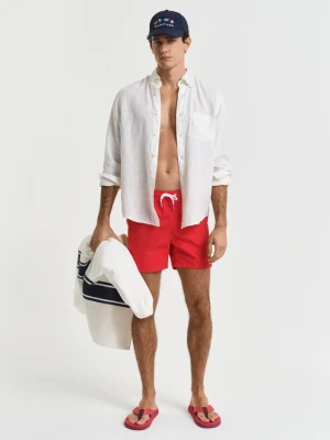 Męskie granatowe lekkie szorty kąpielowe GANT