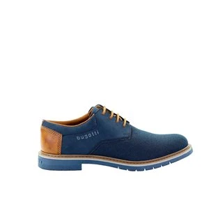 Męskie granatowe półbuty Bugatti 335AVE016955-4141