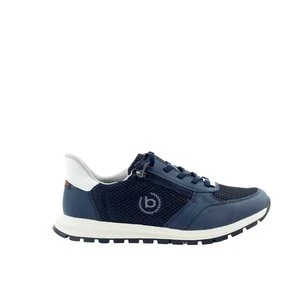 Męskie granatowe sneakersy 325ATL022500-4100 Bugatti
