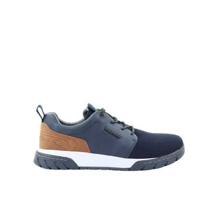 Męskie granatowe sneakersy Bugatti 322ADW016900-4100