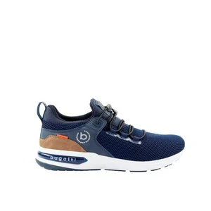 Męskie grnatowe sneakersy Bugatti 342658606900-4100