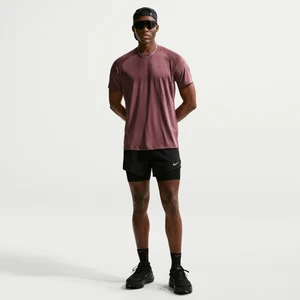 Męskie hybrydowe spodenki do biegania Nike Stride Dri-FIT 13 cm - Czerń