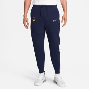 Męskie joggery piłkarskie Nike FFF Tech Fleece - Niebieski