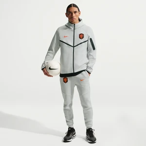 Męskie joggery piłkarskie Nike Holandia Tech Fleece - Szary