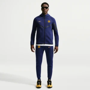 Męskie joggery piłkarskie Nike Inter Mediolan Tech Fleece - Niebieski