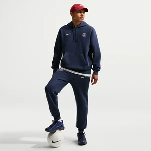 Męskie joggery piłkarskie Nike Paris Saint-Germain Club - Niebieski
